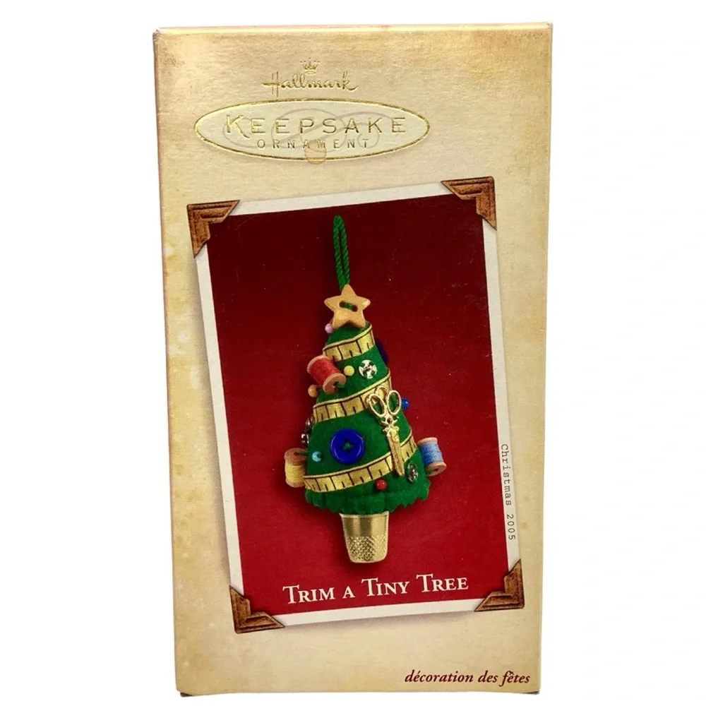 Hallmark 2005 “Trim A Tiny Tree” Christmas Ornament